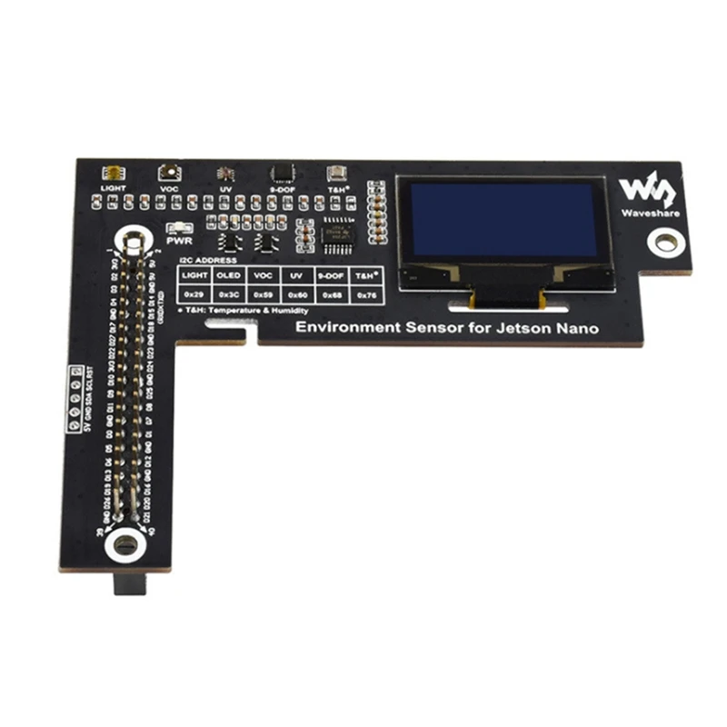 

Environment Sensor, Environmental Sensor Expansion Board,I2C Interface Communication, Special For Jetson Nano