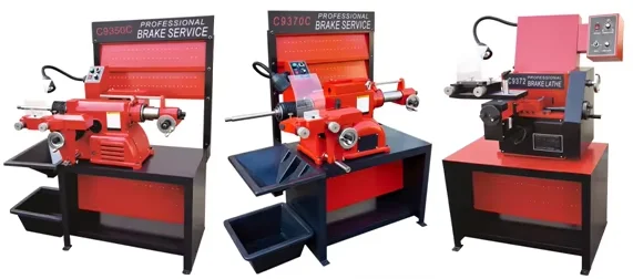 On-car Brake Lathe C9335 9365 T8445 T8445FCV T8465 Disc Brake Resurfacing Machine