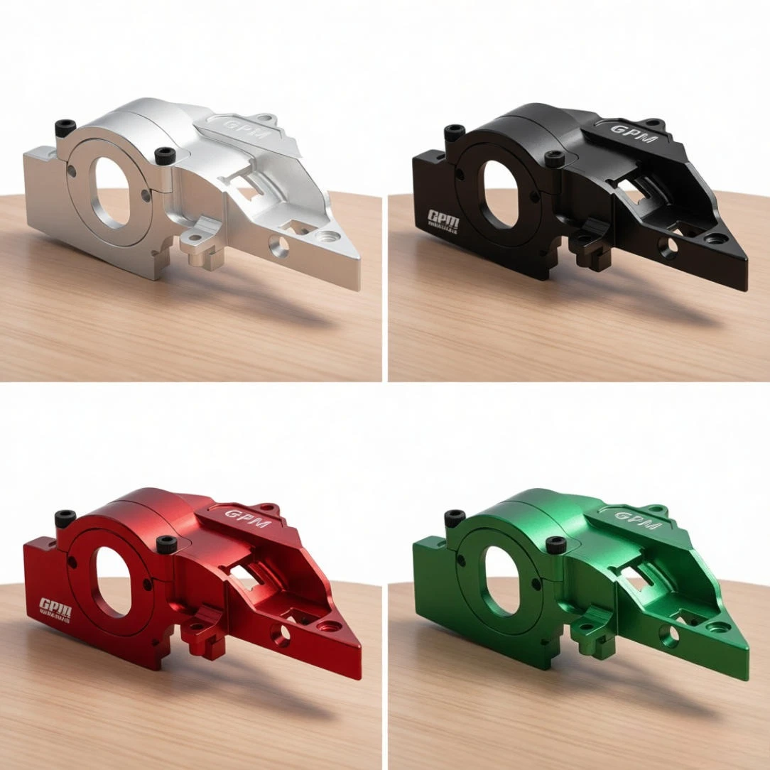 GPM Aluminum 7075 Quick-Release Motor Mount with Gear Rotation Adjustment for TRAXXAS Mini Small X Mini Dead Mouse 10777  rc car