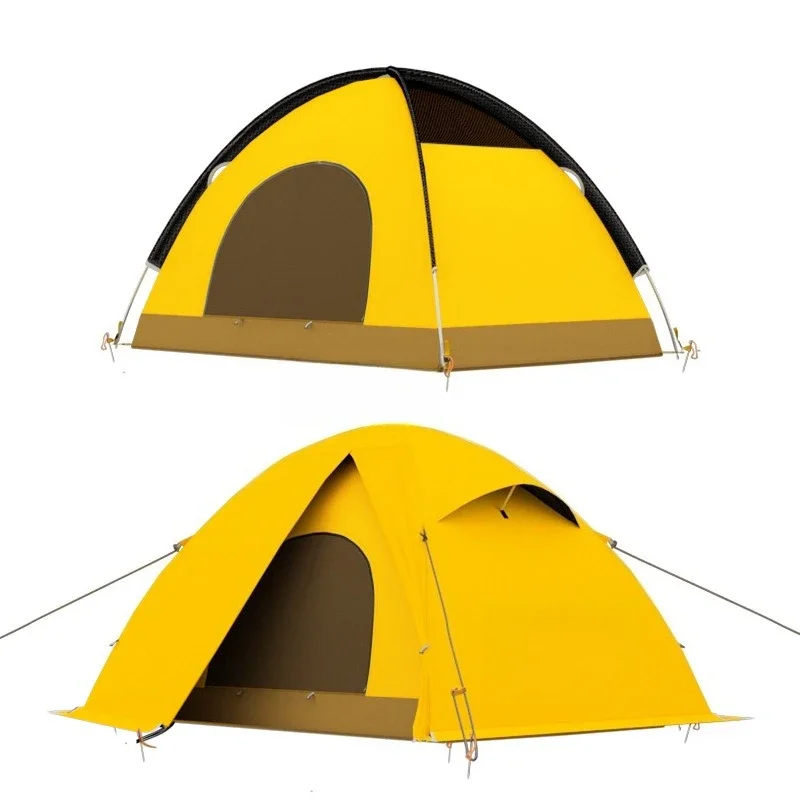 

Professional hiking tent, outdoor camping, vinyl full shading, rainstorm protection, windproof and sun protection, camping