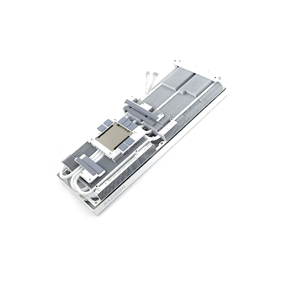 New cooling radiator fan suitable for PowerColor RX7800XT Hellbound Specwtral White replacement