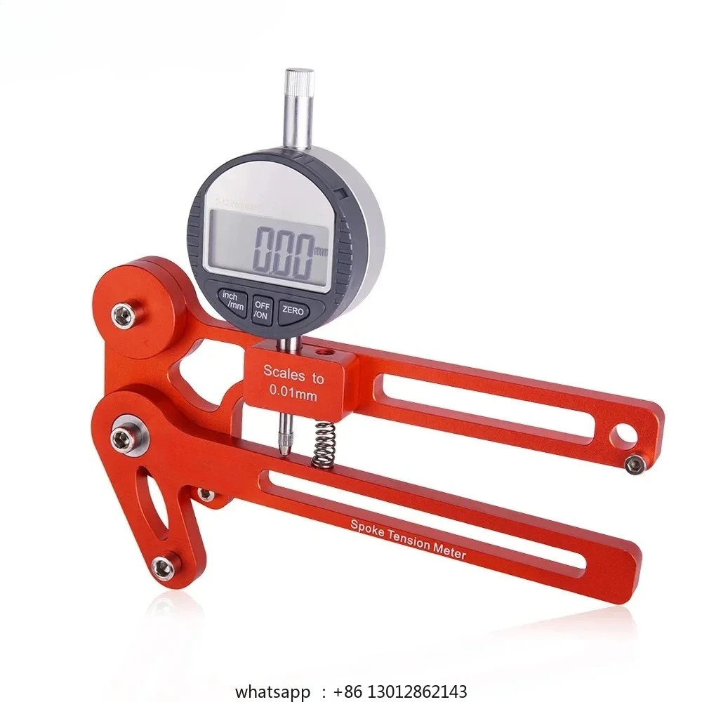 

Bicycle Tension Meter Electronic Precision Spokes Checker Bike Wheel Builders Tool Tensioner Reliable Accurate Stable tools