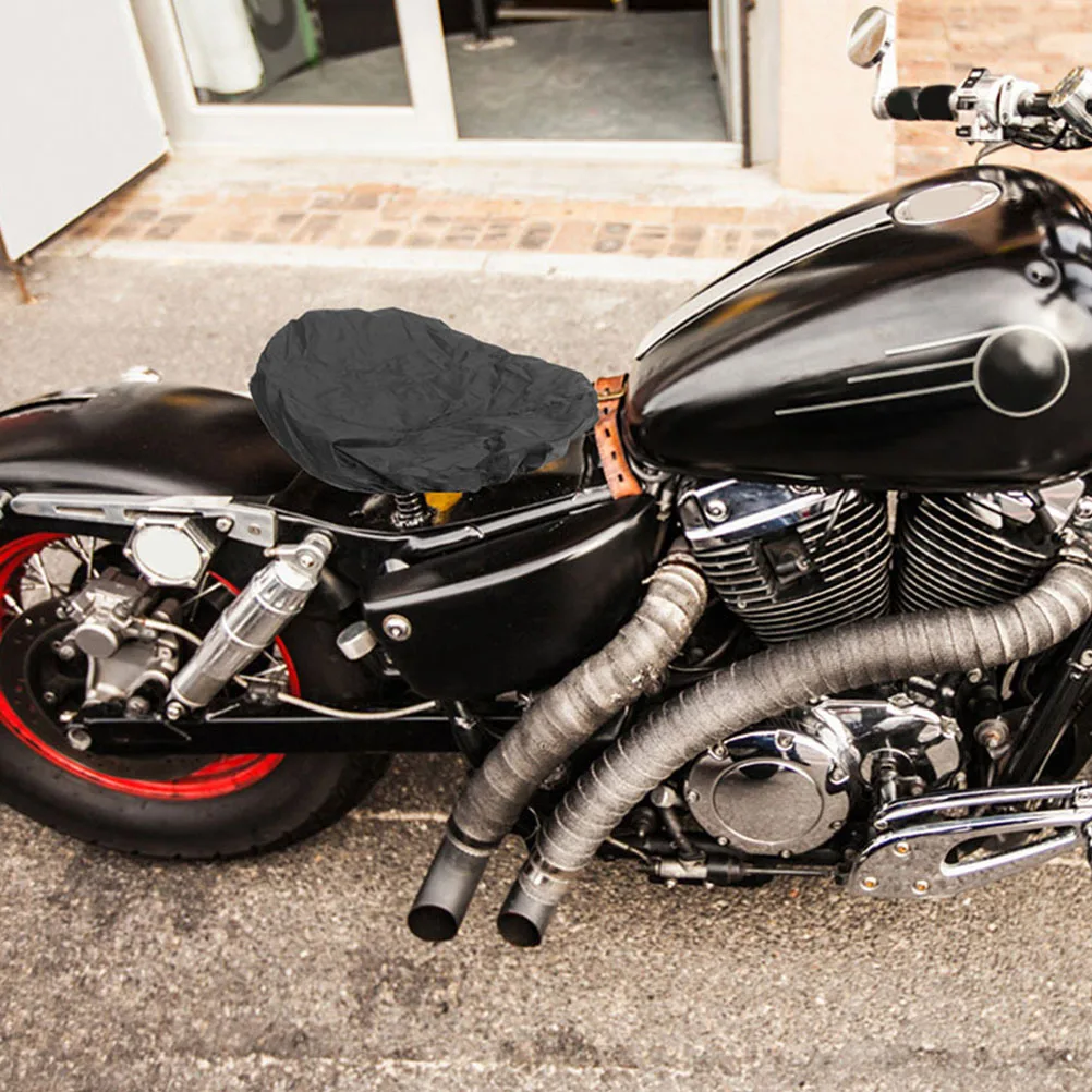 

Motorcycle Seat Cover Oxford Fabric Sun Frost Protection For Motorbike Cushion Seat Protector Lightweight Nonslip Design