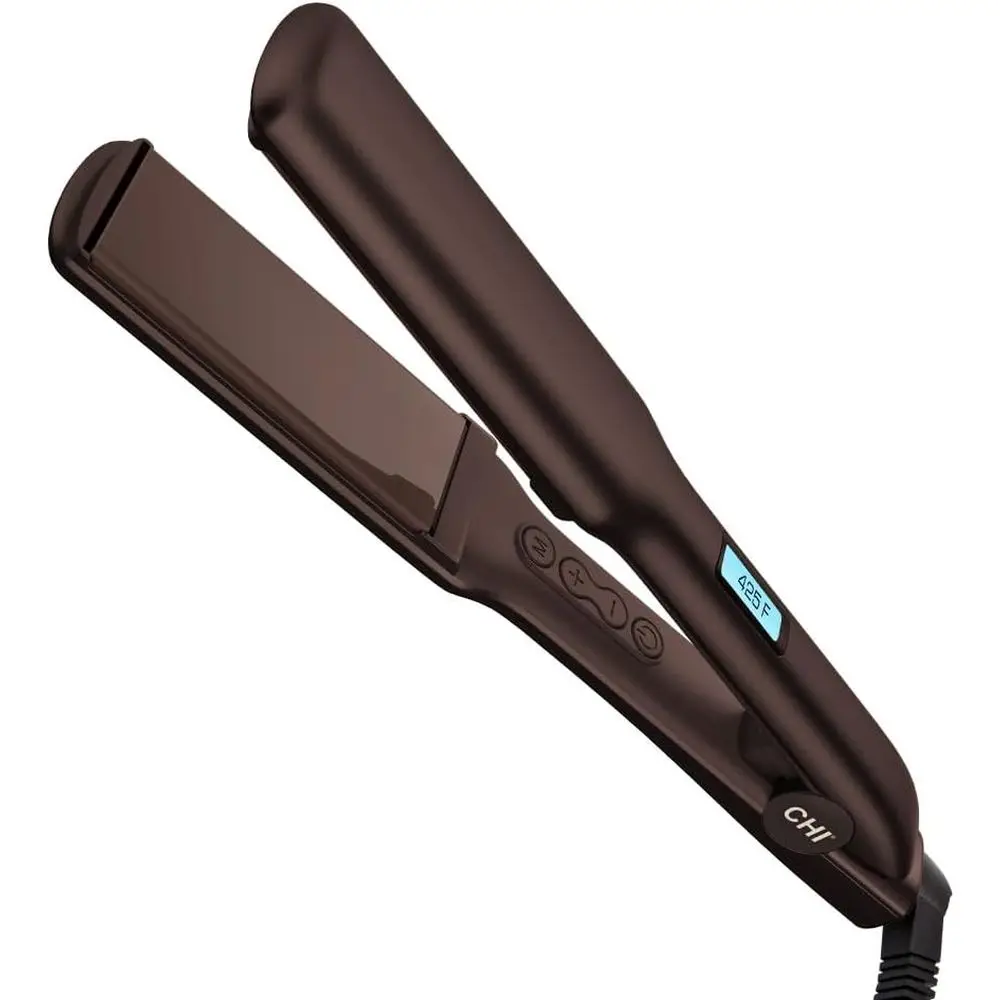 

Digital Ceramic Hair Straightener & Heat Protector Spray, 1.5, Achieves Glossy, Sleek, Salon-Grade Outcomes Without Hair Damage,
