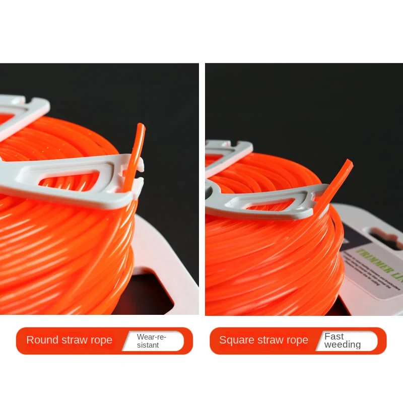 3.0 X 55 M Lawn Mower Cutting Rope Brush Cutter Accessories Gardening Tools Mowoer Parts Brushcutter Wire Garden Tool