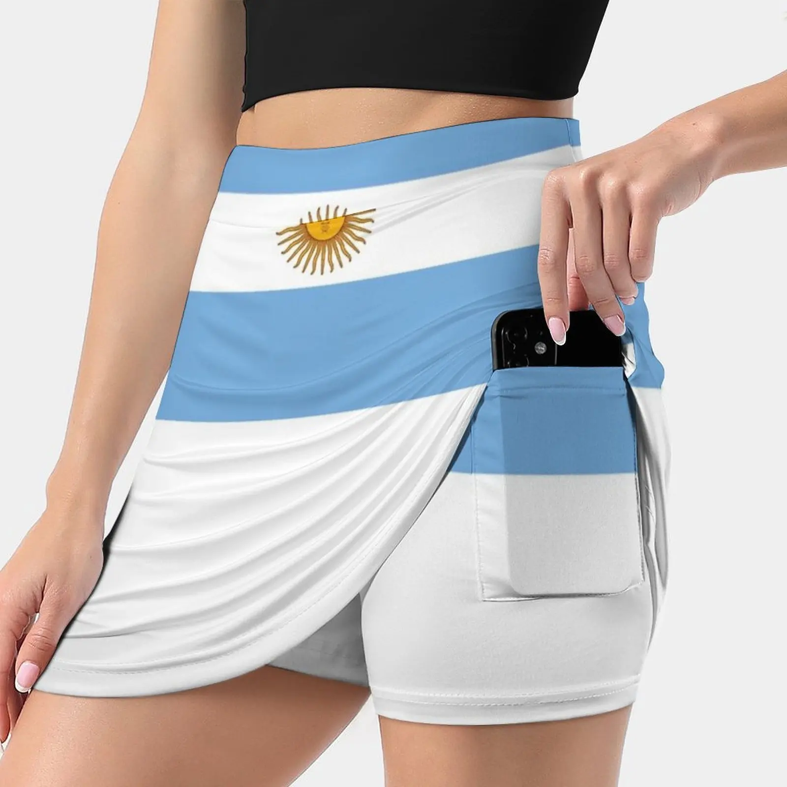 

Flag Of Argentina-Bandera De Argentina Women's skirt Aesthetic skirts New Fashion Short Skirts Flag Of Argentina Bandera De