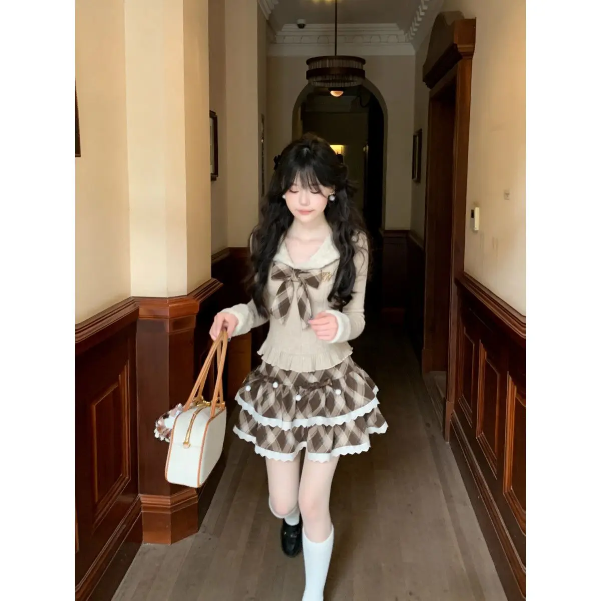 Sexy T Shirt Sweet Girl Y2k Tops Harajuku 2000s Kawaii Bow Off Shoulder Long sleeves Coquette Graphic Tees summer Femme crop Top