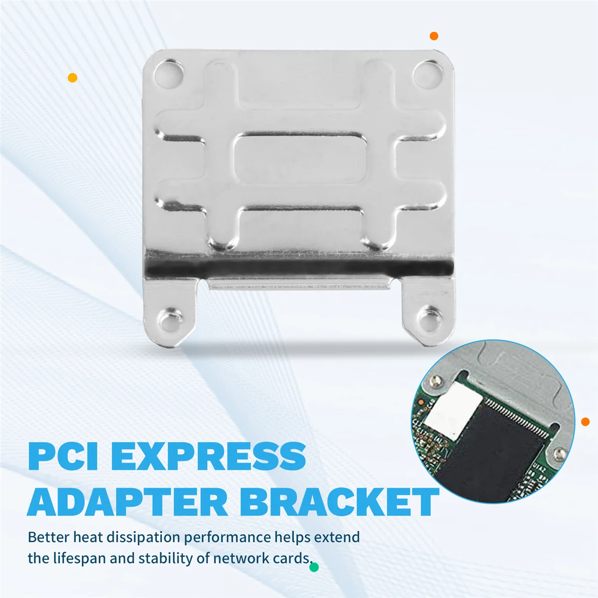 L67A Pro, 10 шт., мини-металлический PCIE PCI-E, полноразмерная карта расширения, беспроводной адаптер Wi-Fi PCI-Express, кронштейн с винтами
