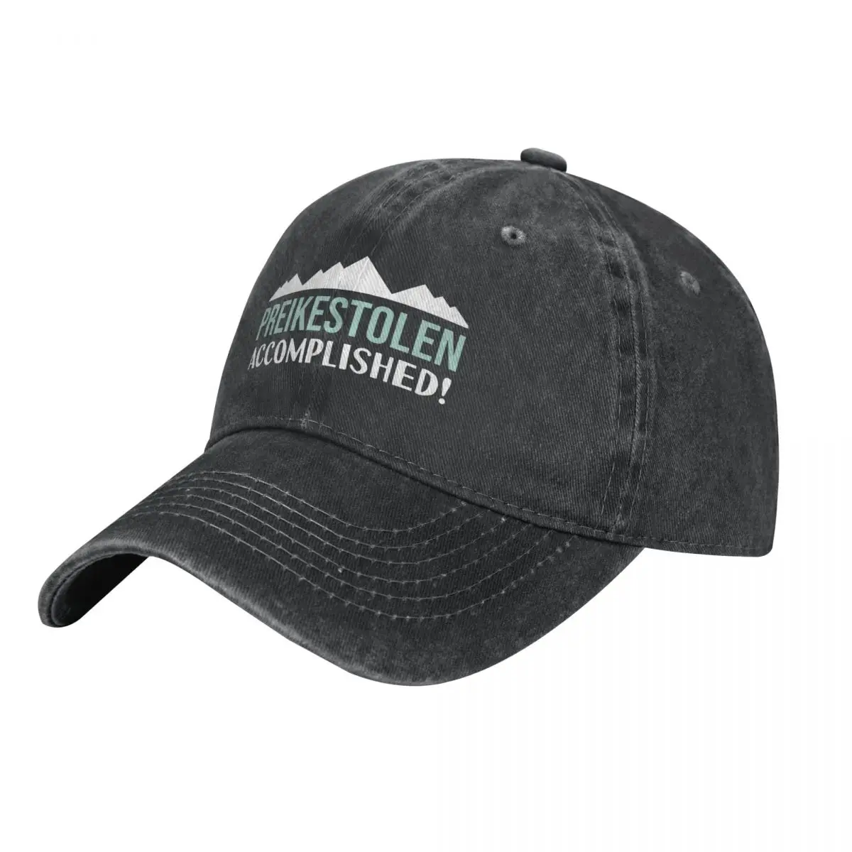 

Preikestolen Accomplished Hiking In Norway The Pulpit Rock souvenir Cowboy Hat beach hat Wild Ball Hat Male Women's