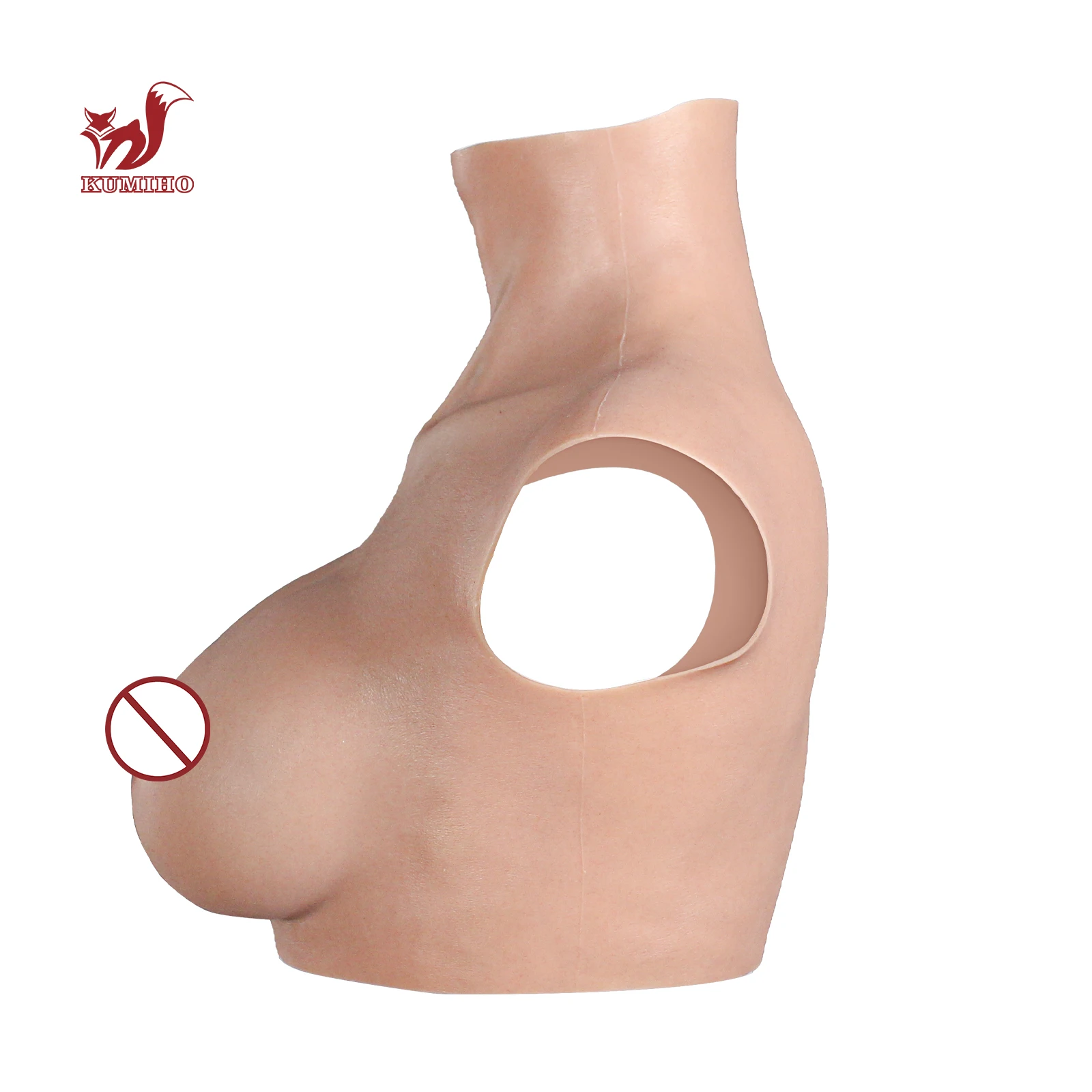 KUMIHO Realistic Silicone Breast Form Fake Chest Man A/B/C/D/E/G Cup Drag Queen Shemale Transgender Shemale Cosplay