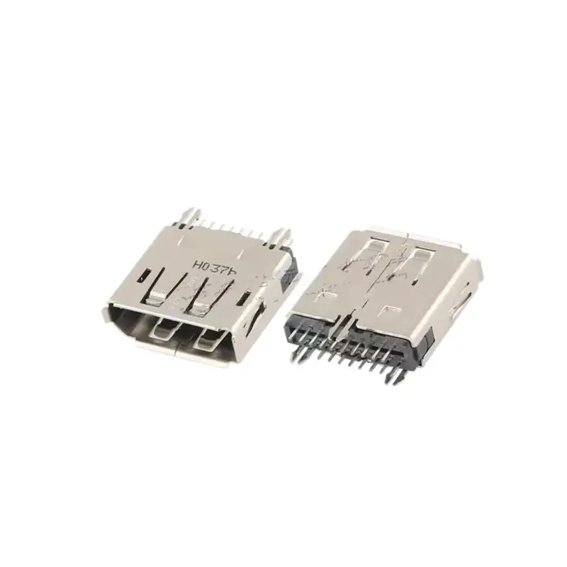 2-10PCS 3VD01203-H7R0-4H FOXCONN VERTICAL DIRECT INSERTION DP INTERFACE DISPLAY PORT 20PIN FEMALE SOCKET