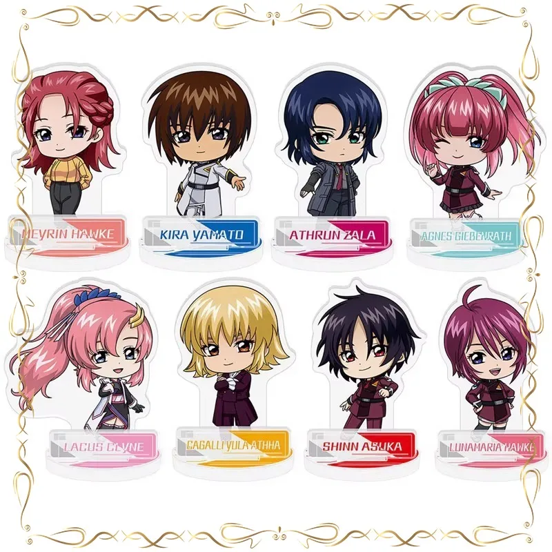 Lunamaria · Hawke Figuras de anime acrílico Gashapon Gashapon Ornamento Presentes de Natal Figura de ação Modelo Brinquedos