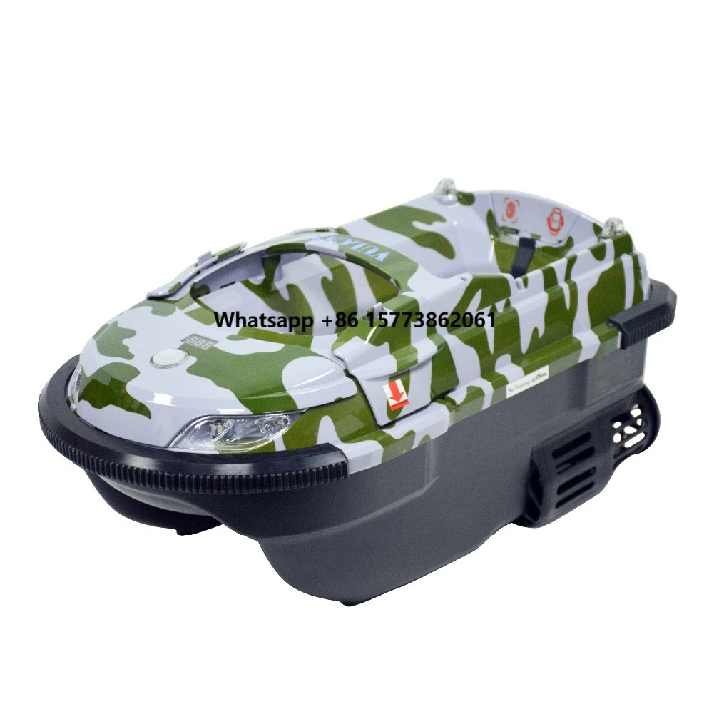 Vulcan Bait Boat: Carbon Fiber & 100% Waterproof | 4-Level Wave Resistance