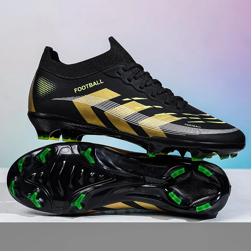 

2025 Football Shoes Cheap Sneakers Futsal for Men Women Indoor Turf Soccer Shoes Size 33-46 Sport Shoes for football Mens Traine