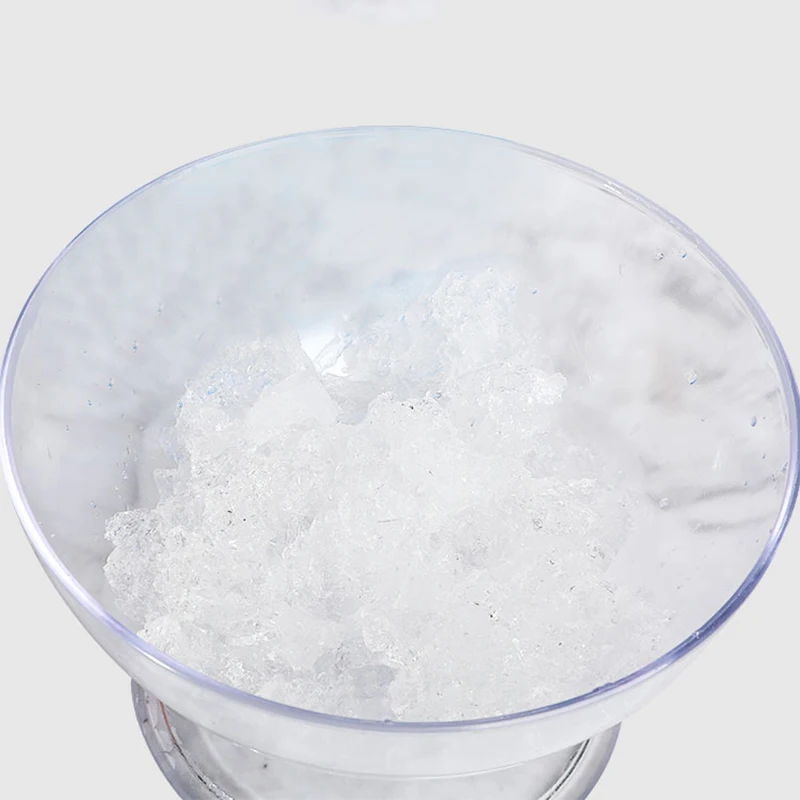 Shaved Ice Machine Household Small Ice Crusher Smoothie Machine Manual Ice Maker Ice Breaker Hand Shake Food Grade ABS