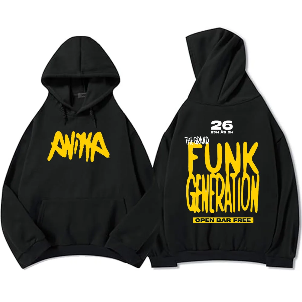 Album Funk Generation Graphic Hoodies Anitta Printing Sweatshirts Streetwear Hip Hop Winter Long Sleeve Pullovers Hooded Clothes