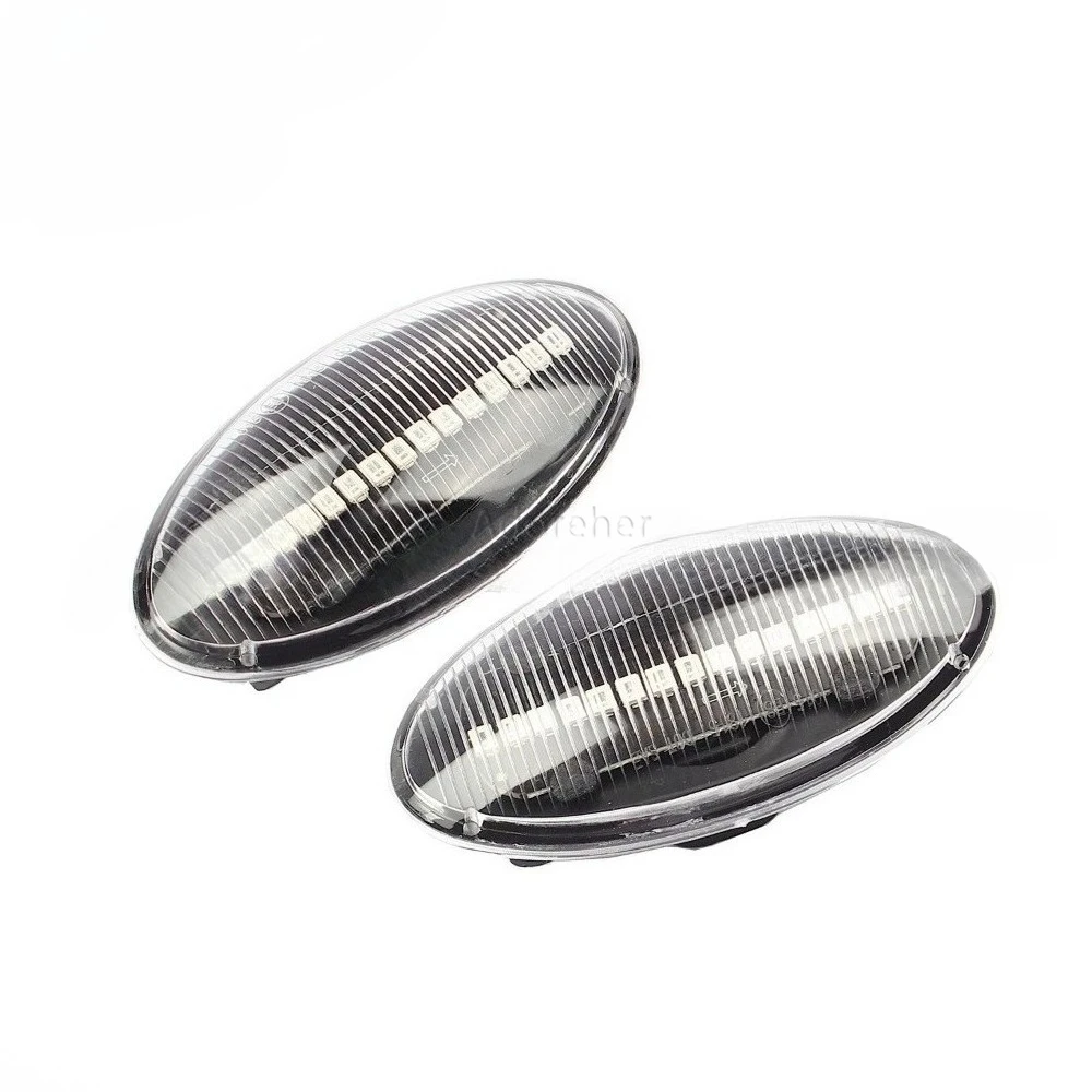 2pcs Led Dynamic Side Marker Turn Signal Light Sequential Blinker Light Amber Indicator For Suzuki Swift Jimmy Vitara SX4 Alto