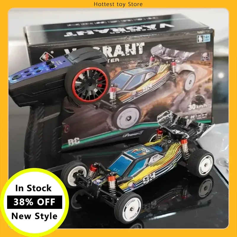 

Новый Wltoys 244016, высокоскоростной 1:24, электрический конкурентоспособный высокоскоростной игрушечный автомобиль с дистанционным управлением, радиоуправляемая модель Рождества