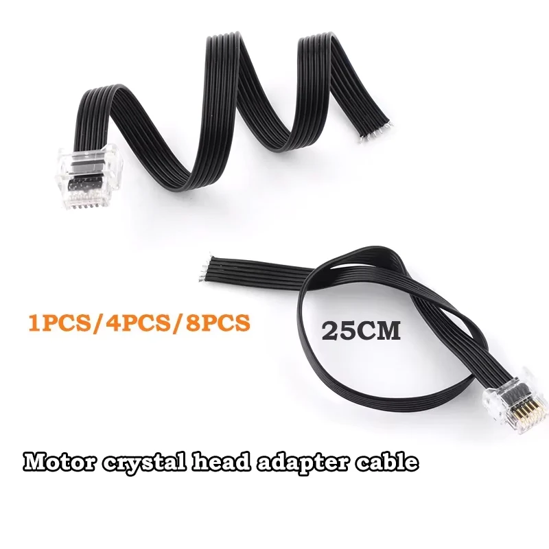 

2.0 Bricks Parts 25cm Crystal Connector Cable Motor Sensor Repair Dedicated Wire 8883 9686 Building Blocks For PF MOC Robotics