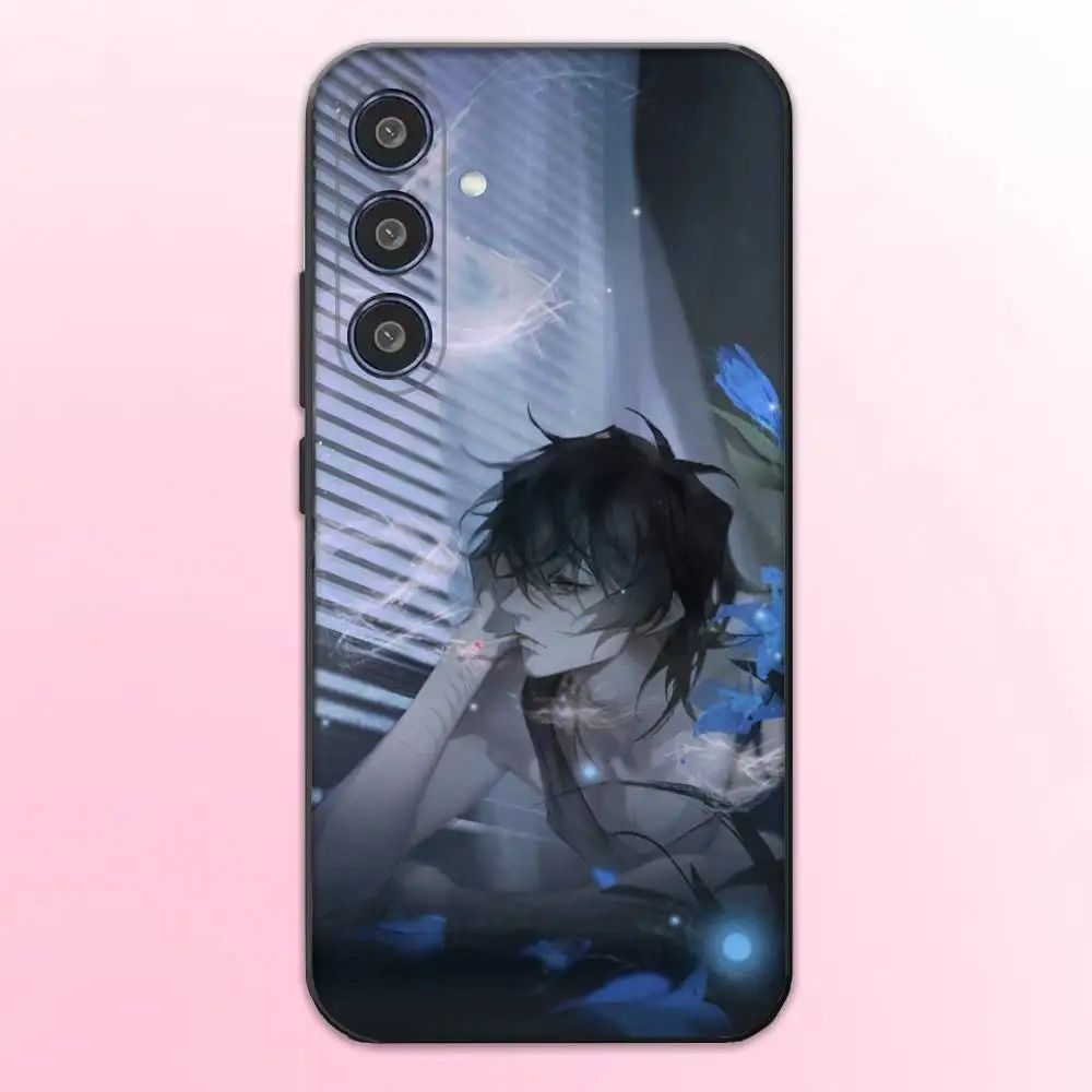 Чехол для телефона Towa Slow Damage для Samsung Galaxy A73, A72, A71, A70, A53, A52, A51, другие мягкие черные чехлы