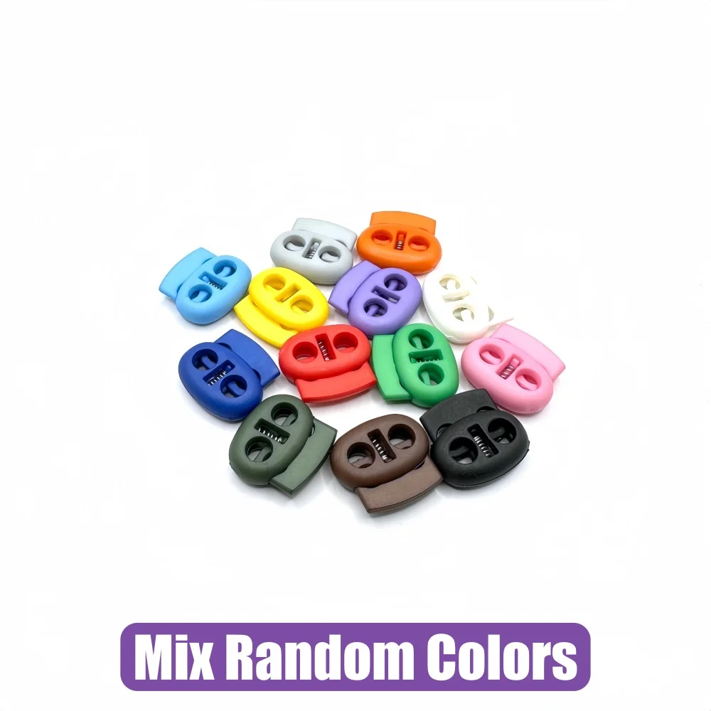 Plastic Cord Lock Stopper Clips for Drawstrings