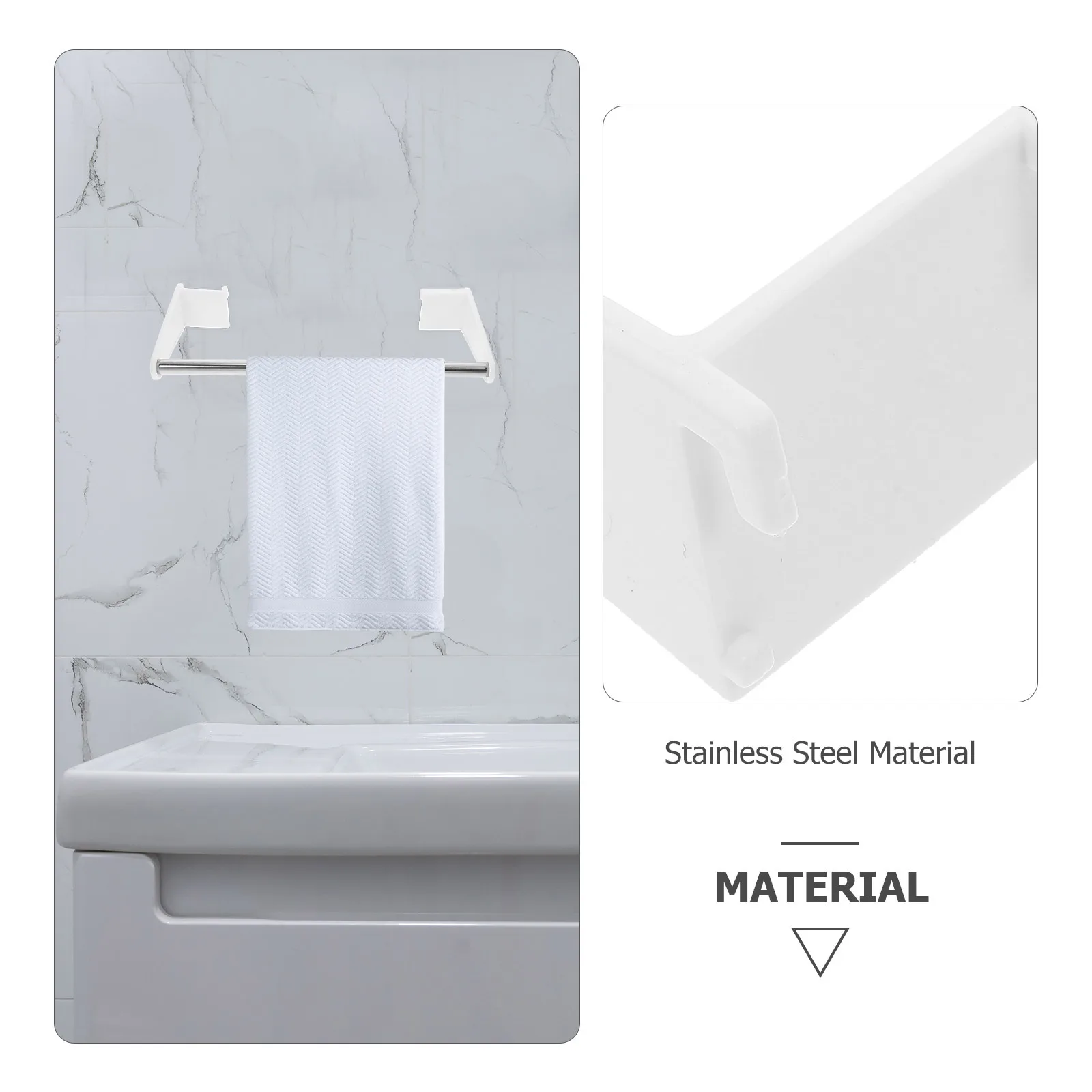 

Paper Towel Holder Stainless Steel Pegboard Dishcloth Rack Wall Mount Towel Organizer Garage Storage Solutions Workbench