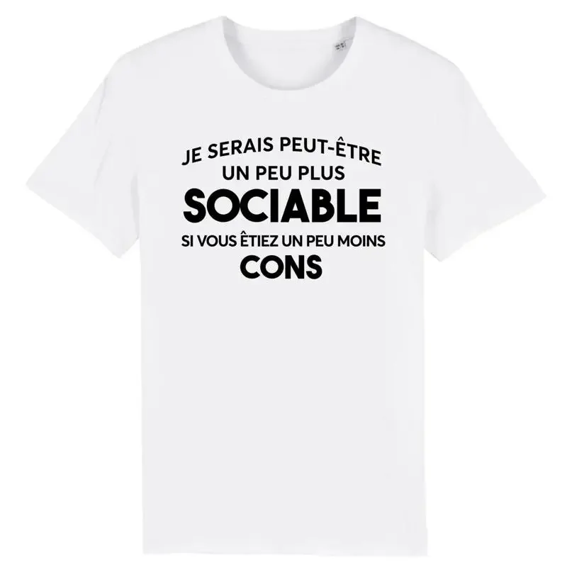 Camiseta para ser sociable