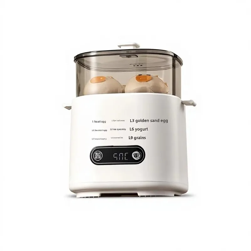 Smart Multi-Functional Electric Egg Cooker Boiler NTC Temperature Control 4-6 Eggs Capacity Household Baby Steamed Egg Breakfast