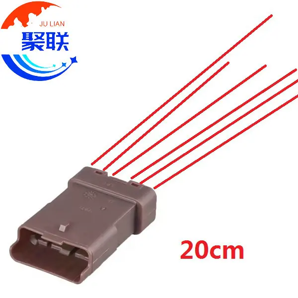 1Set 6Pin 211PL062S1049 Auto EGR Valve Waterproof Connector Gas Pump Fuel Pump Plug 211PC062S1049 For Volvo Citroen Peugeot