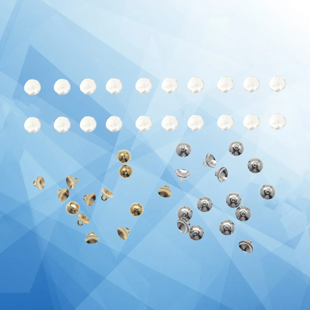 

100 шт., стеклянные шарики, подвески, аксессуары для изготовления ювелирных изделий своими руками, 50 стеклянных шариков, 25 золотых колпачков, 25 серебряных колпачков для ожерелья, браслета