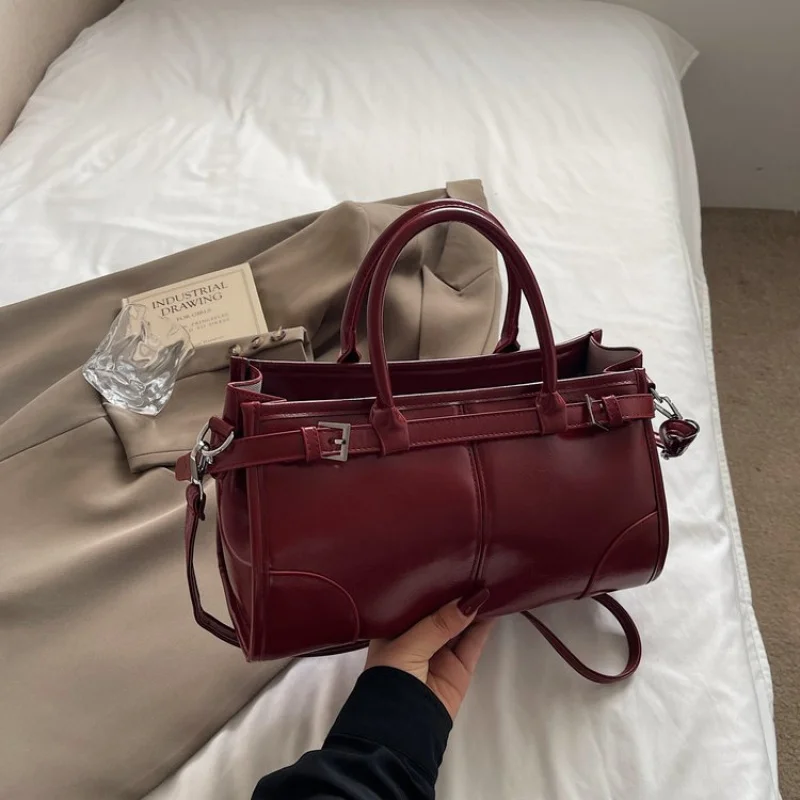 Модная женская сумка через плечо, изготовленная из кожи с принтом виноградной лозы и классическим парижским элитным легким повседневным образом ​