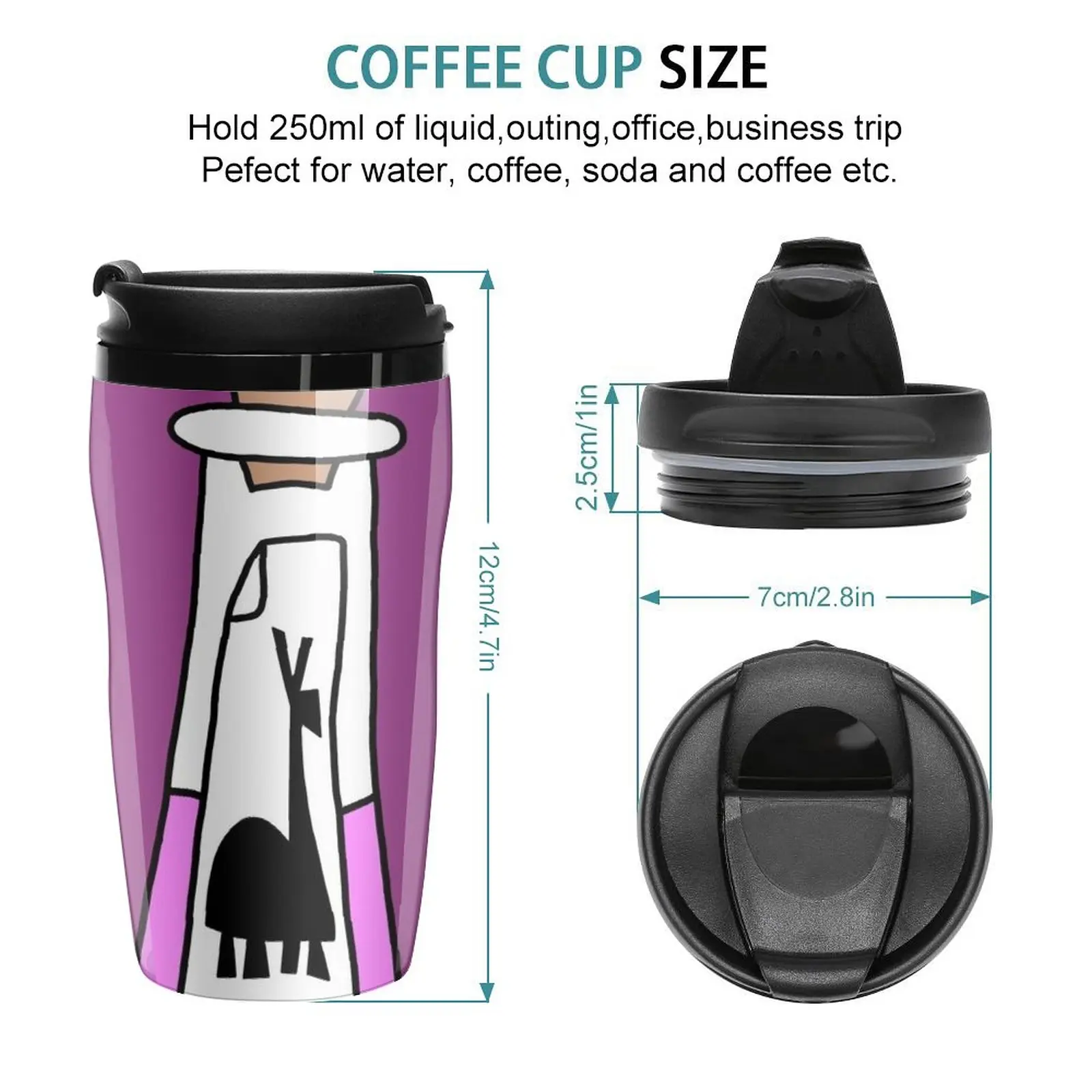 New Kuzco's Poison // The Emperor's New Groove Travel Coffee Mug Coffee Goods Espresso Coffee Cup