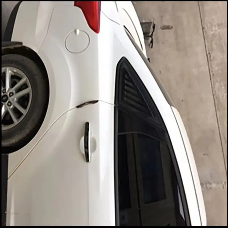 For Ford Focus Sedan 2011-2017 Rear Window Blind Shades Louver Frame Molding Cover Sticker Trim Car Styling Auto Accessories