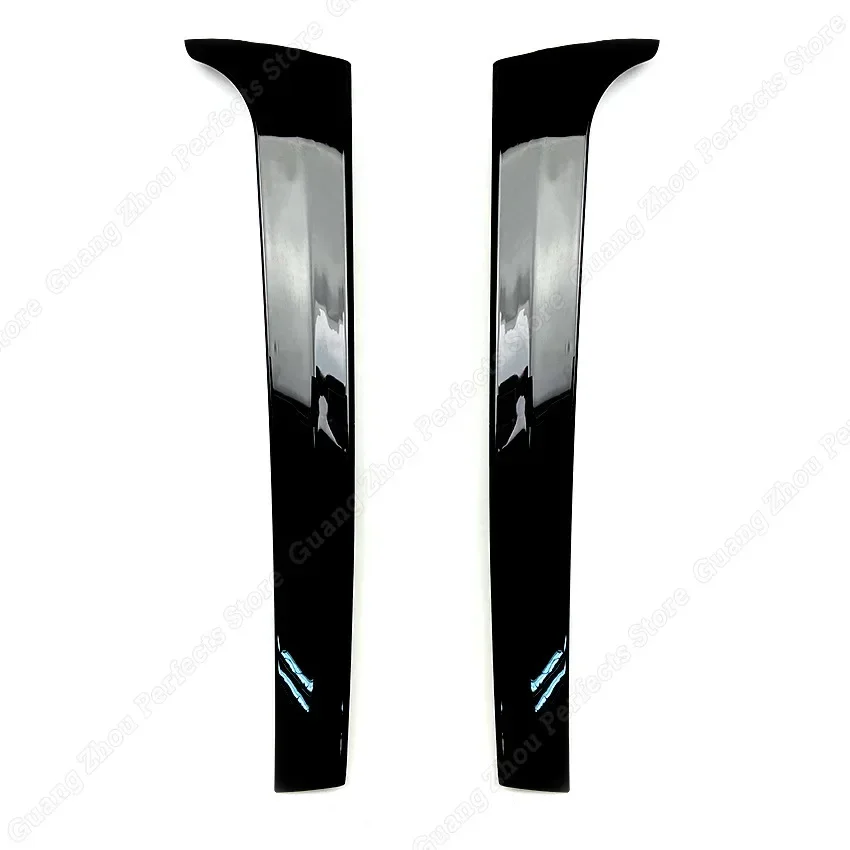 For VW Touareg 2011-2017 Car Rear Window Side Spoiler Gloss Black ABS Spoilers Splitter Canard Sticker Accessories Body Kits