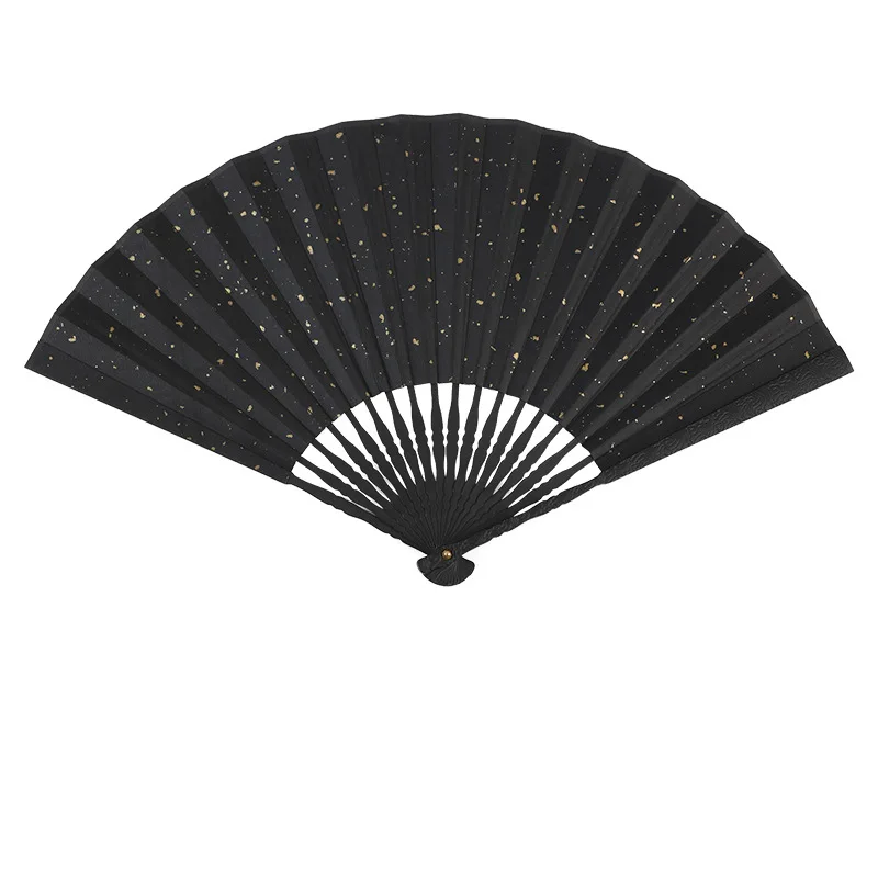 Wujin iron fan genuine metal folding fan antique craftsmanship aluminum alloy  self-defense metal alloy gift