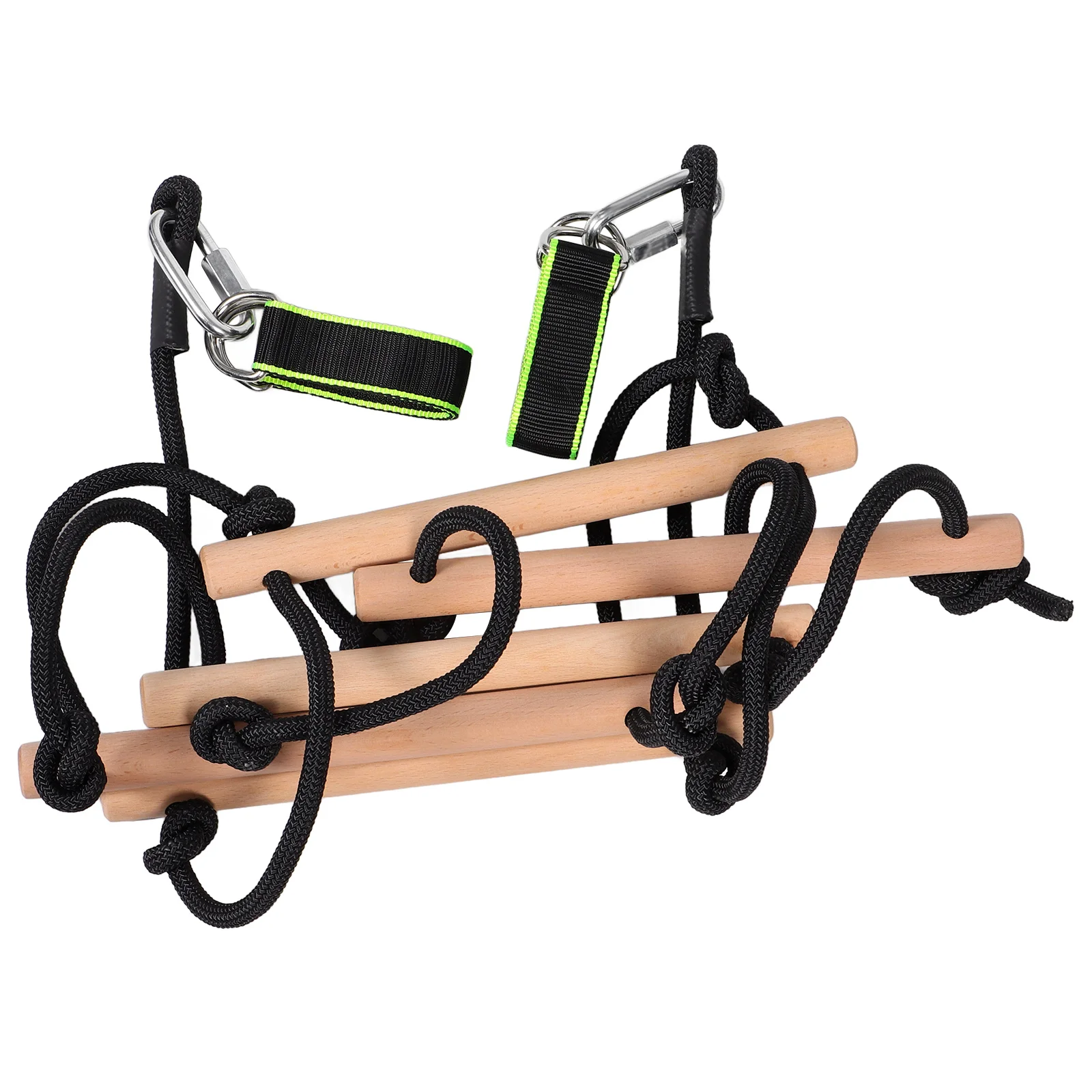 Arrampicata Giocattoli sportivi Altalena in legno Corda Scaletta Accessori da esterno Bambini Faggio per Playset Treehouse Bambino