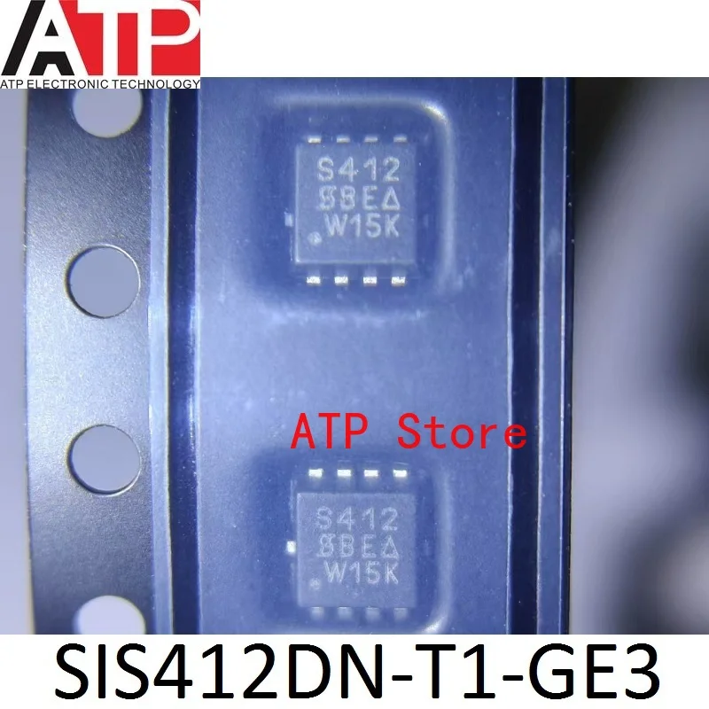 

100-1000PCS New Original SIS412DN-T1-GE3 SIS412DN S412 QFN-8 Inventory of Integrated Chip IC