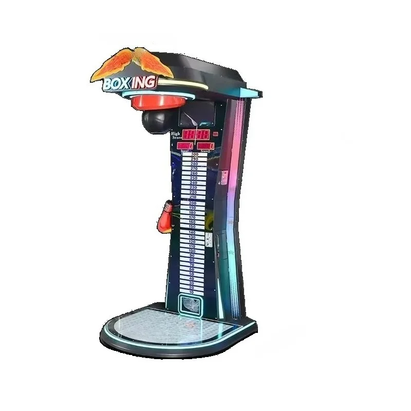 Custom Hard Hitter Boxing Game Machine Coin Operated Punching Machine Indoor Adult Sports Redemption Training Arcade Equipment