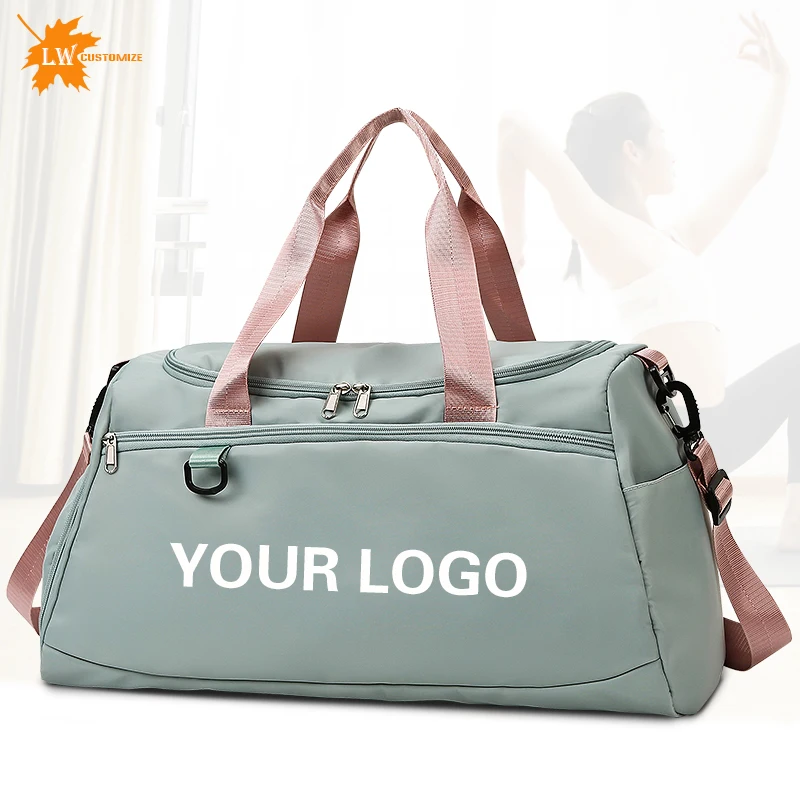 Sac de sport avec logo personnalisé pour homme et femme, sac de sport pour femme, sac de dos sec, sac à main de natation, sangle initiée, week-end,