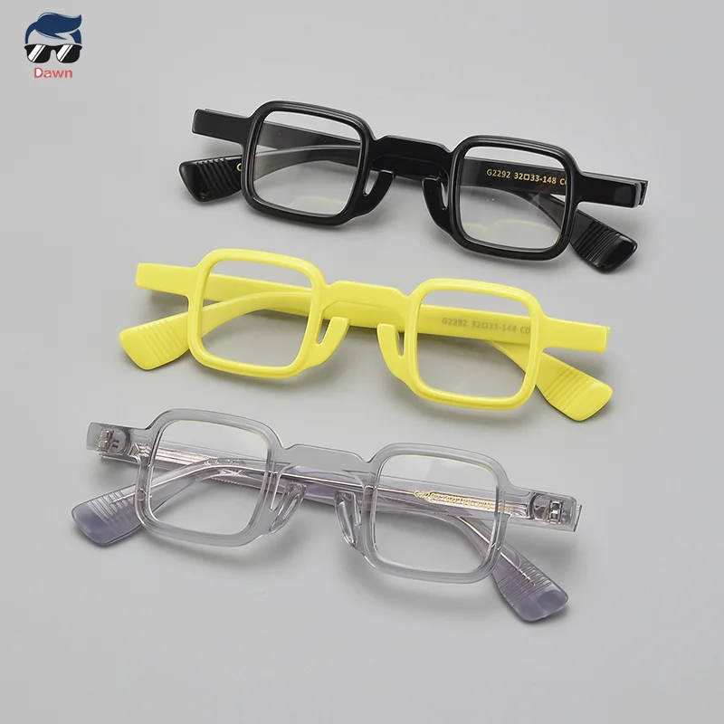 

New Fashion Acetate Glasses Students Read To Learn Myopic Presbyopia Optical Glasses Fashion Designer Handcrafted Glasses G2292