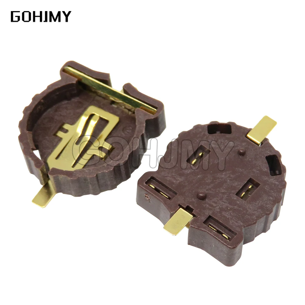 ボタン電池ホルダー,バッテリー収納ボックス,BS-2, BS-5, Bs-6, Bs-8,3v,cr1220,CR2025,cr2032,新品,5個