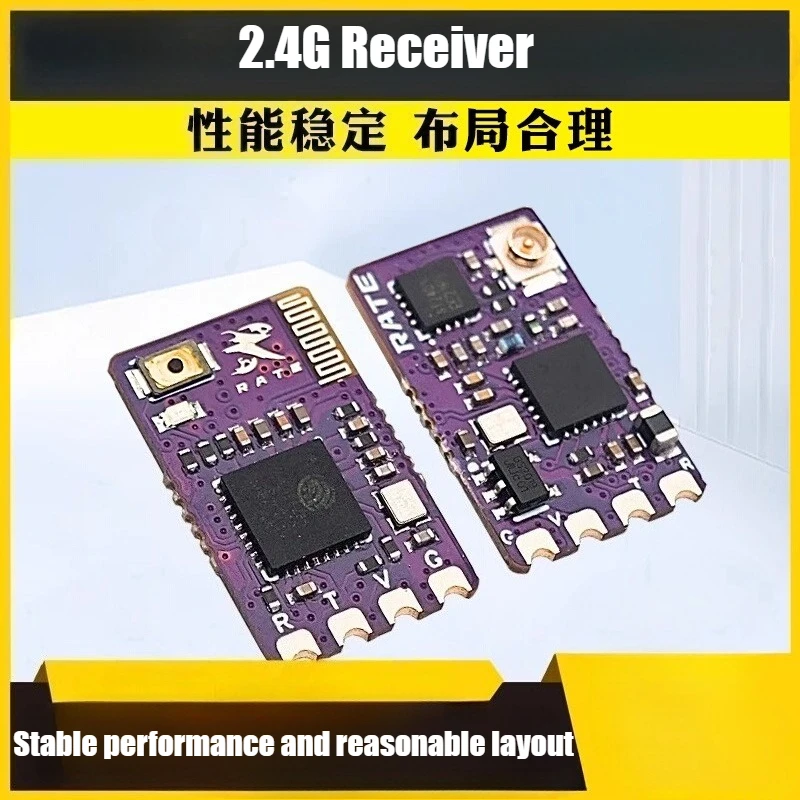 RATE ELRS 2.4G 수신기 FPV 드론 고정익 모델 드론 전송 액세서리 원격 제어 장난감 부품 안정적인 성능
