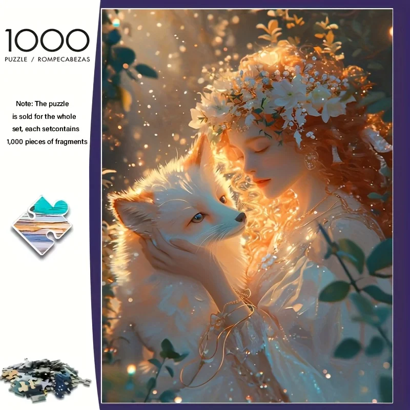 

500/1000 Pieces Jigsaw Puzzle Anime Character Landscape Jigsaw Puzzle Educational Toy for Kids Children 's Games Christmas Gift