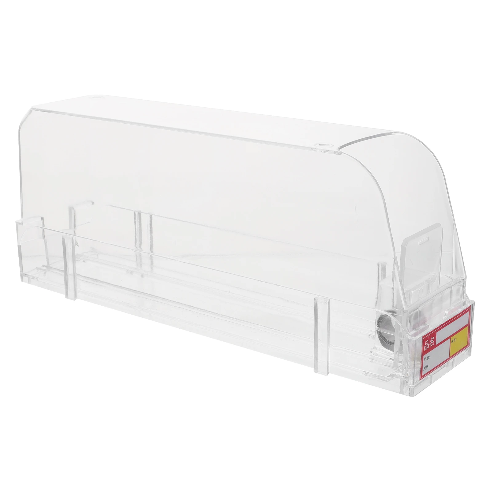 

1pc Smoke Pusher Display Auto Push Transparent Showcase Storage Rack Durable Simple Design Easy Clean Operate Shop Use Pusher