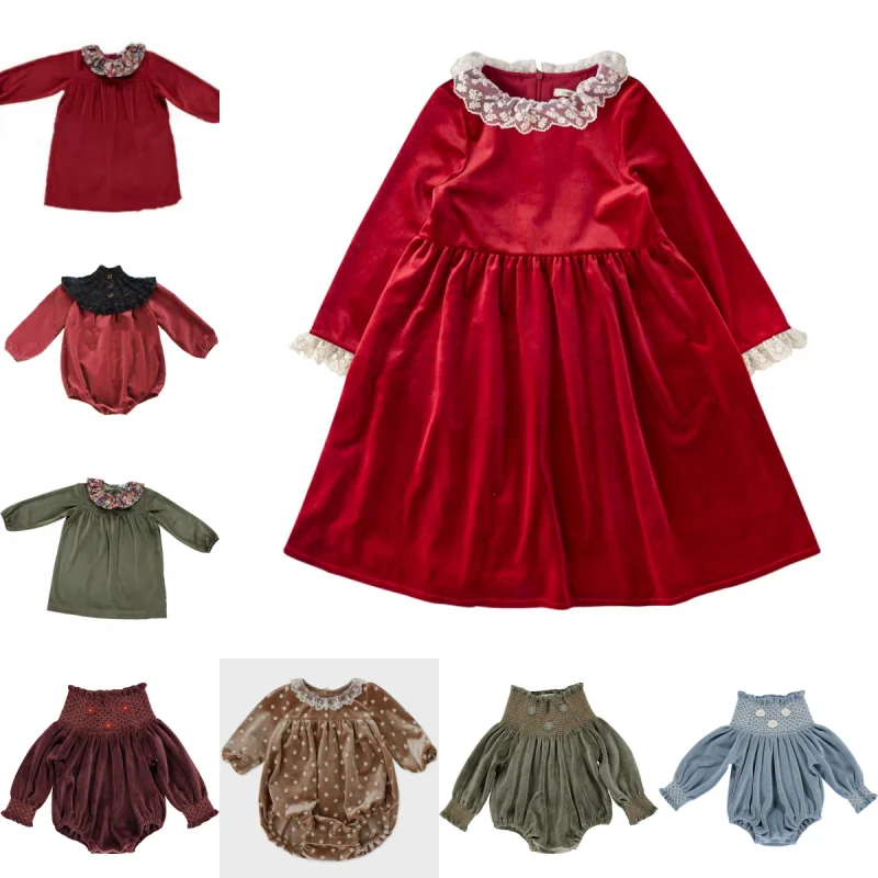 

В наличии: Детское летнее модное платье-ползунки для девочек, однотонное