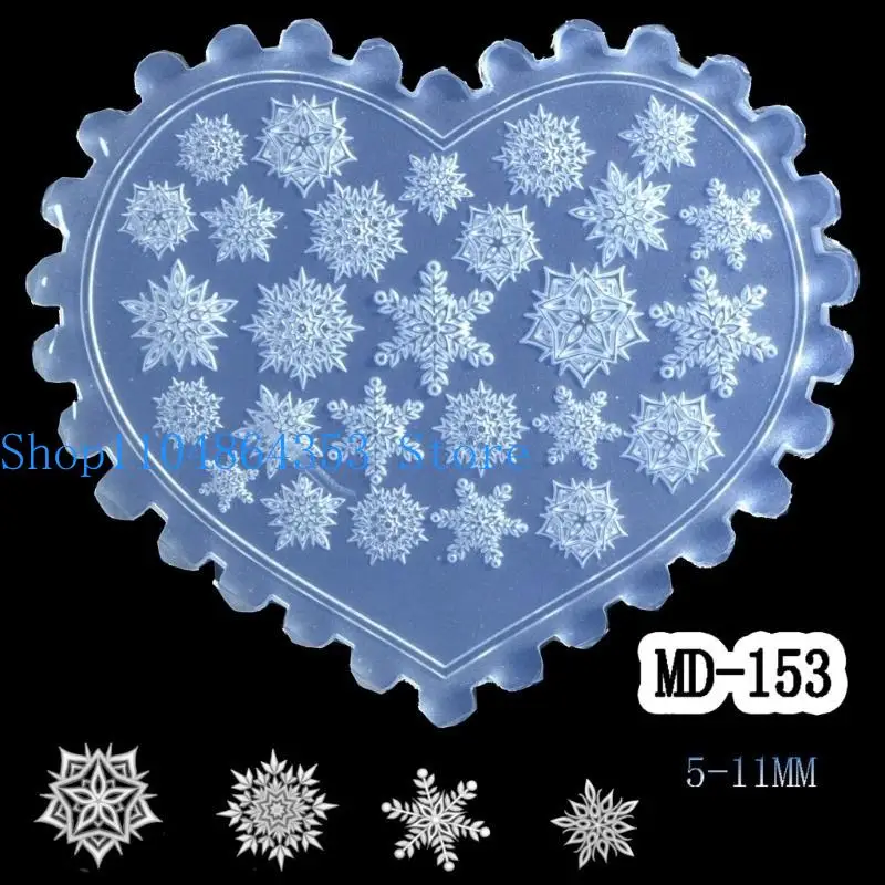 652F Flexible Silikon-Nagelkunstform für kreative Designs. Robustes und weiches tragbares Zubehör für den professionellen oder – Detail 3
