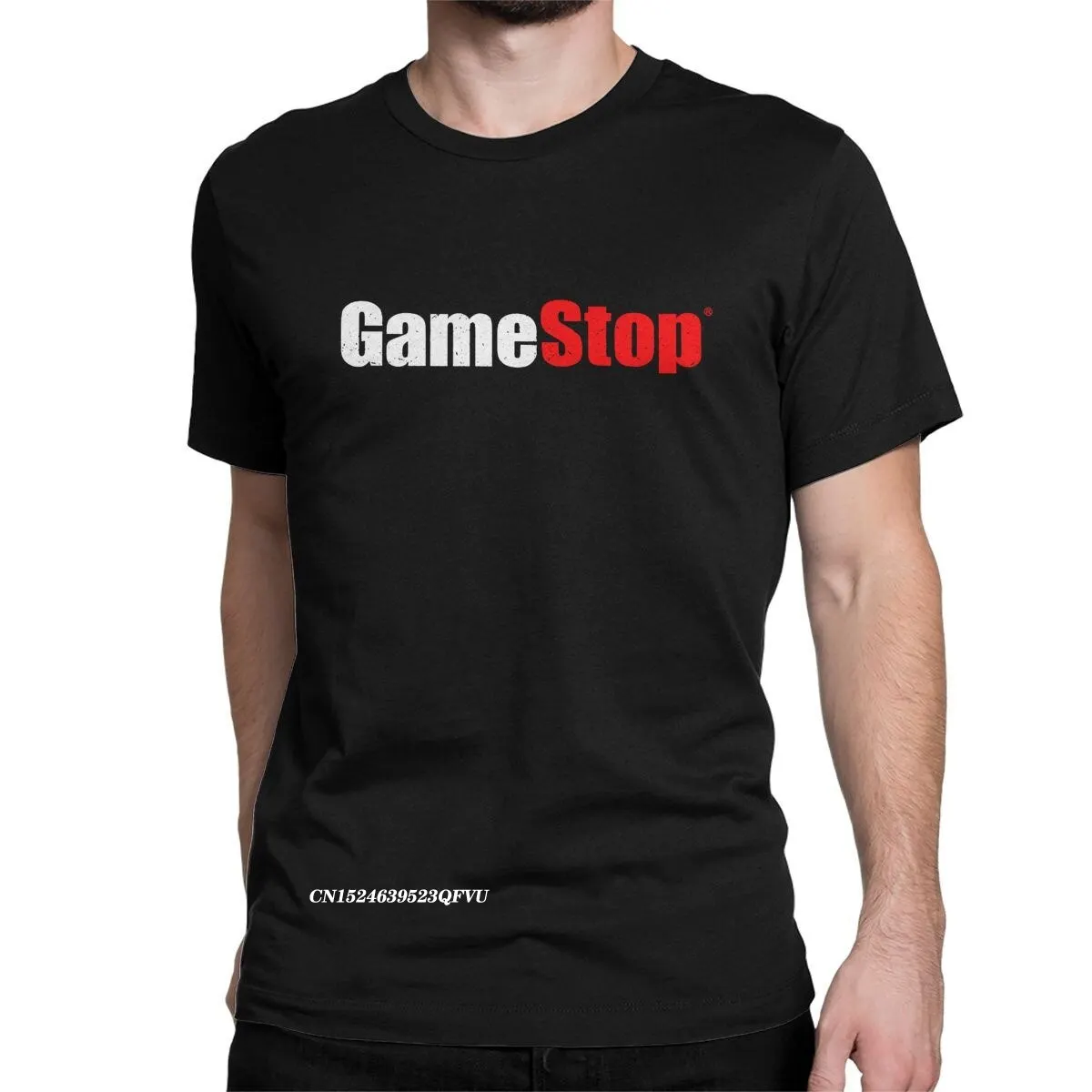 

Футболка Gamestop мужская с принтом, стильные хлопковые рубашки с принтом в стиле Харадзюку, GME WSB