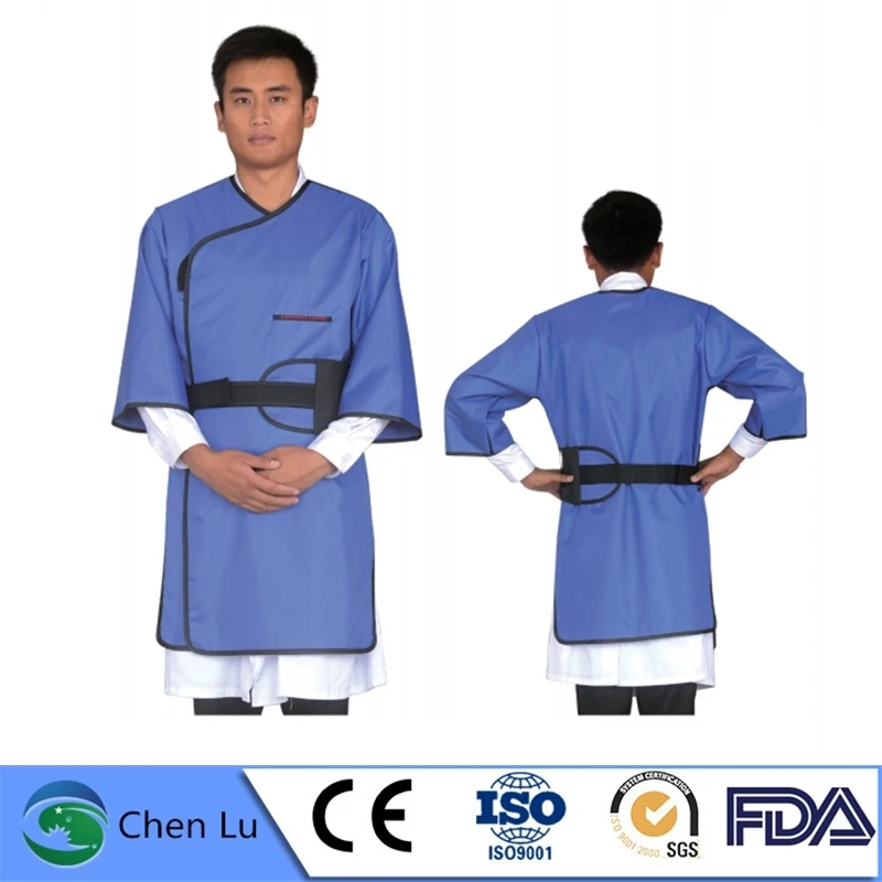 

X-ray gamma ray protective 0.35/0.5mmpb lead apron radioactive factory nuclear radiation protective long sleeved lead clothing