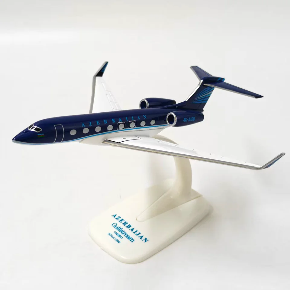 1:200 Scale New Release 16cm Gulfstream G650 Azerbaijan Airlines