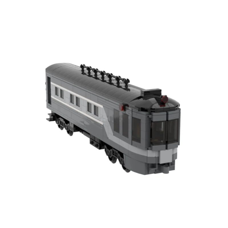 MOC-178939 Train Series T22 - NYC Observation Car Puzzles Building Block Educational model Set Creative KIDS Gifts Diy 832PCS